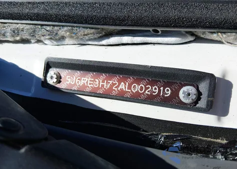 2010 Honda Cr-V Ex-L z USA, uszkodzony, nr VIN 5J6RE3H72AL002919